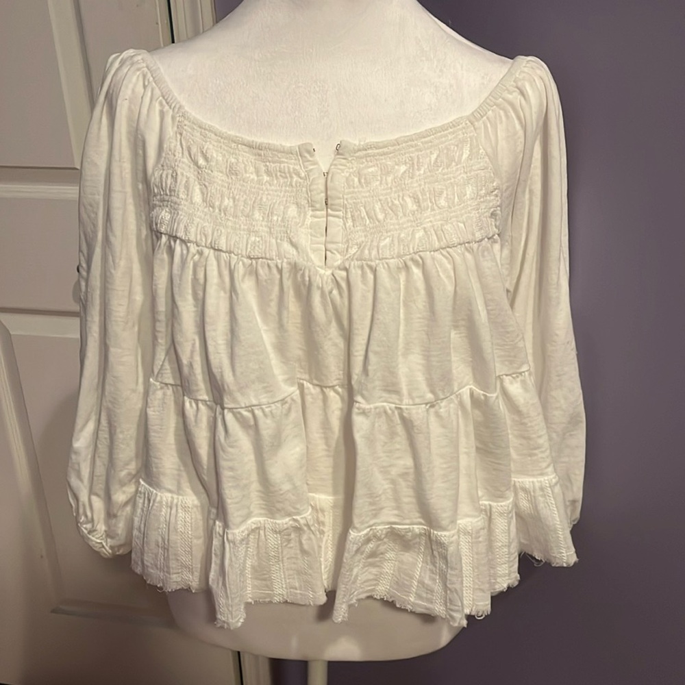 Lucky Brand Boho Crop Top Size XL